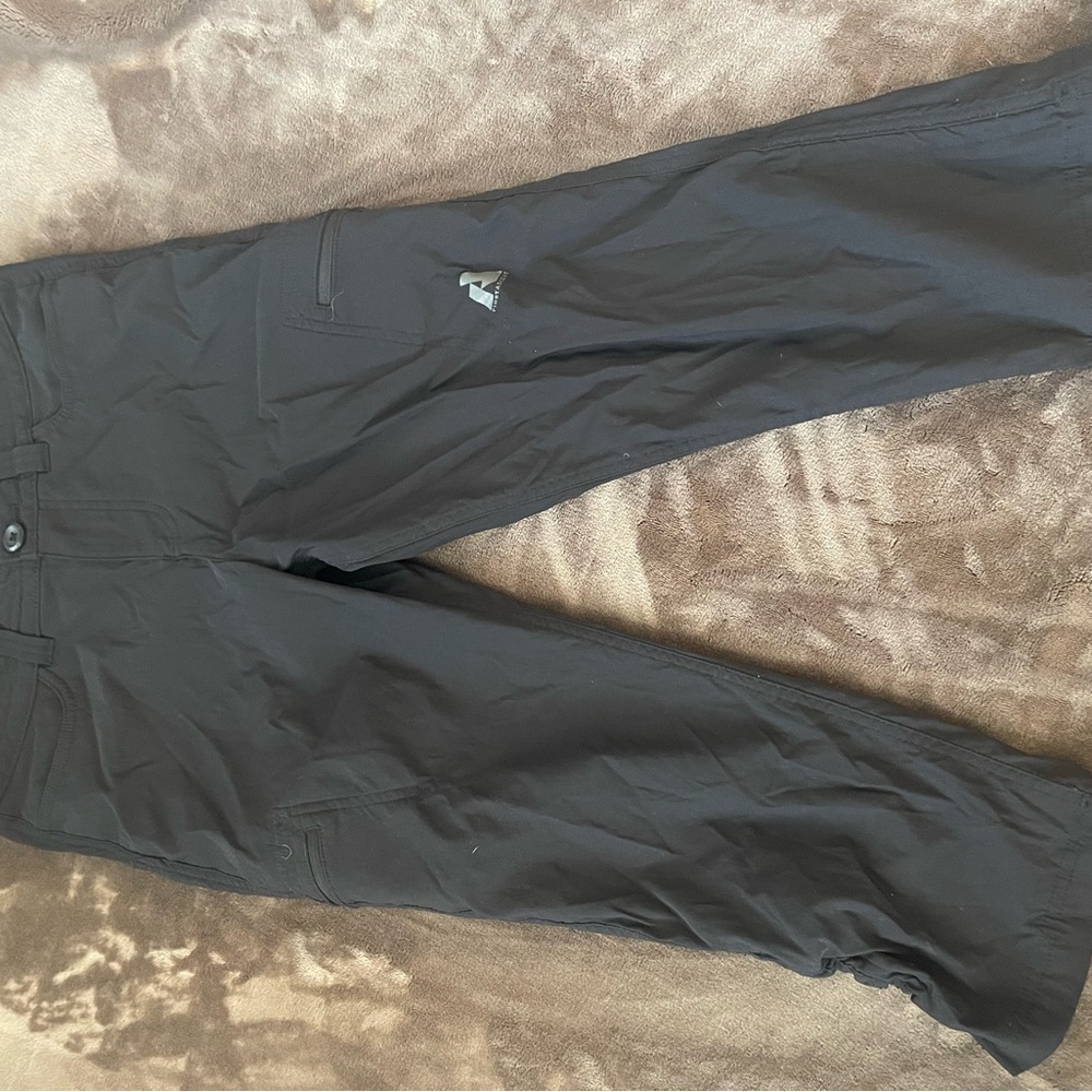 Eddie Bauer Black Capris Versatile Outdoor Wear